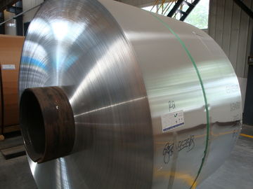 O alumínio do revestimento do moinho bobina 5000 séries 5052 5754 superfície brilhante lateral de H14 H26 um