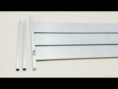 Tubo de canal de alumínio multi-porta de fluxo paralelo para resfriamento de bateria EV