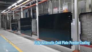 Placa fria de resfriamento de bateria ESS 587 células