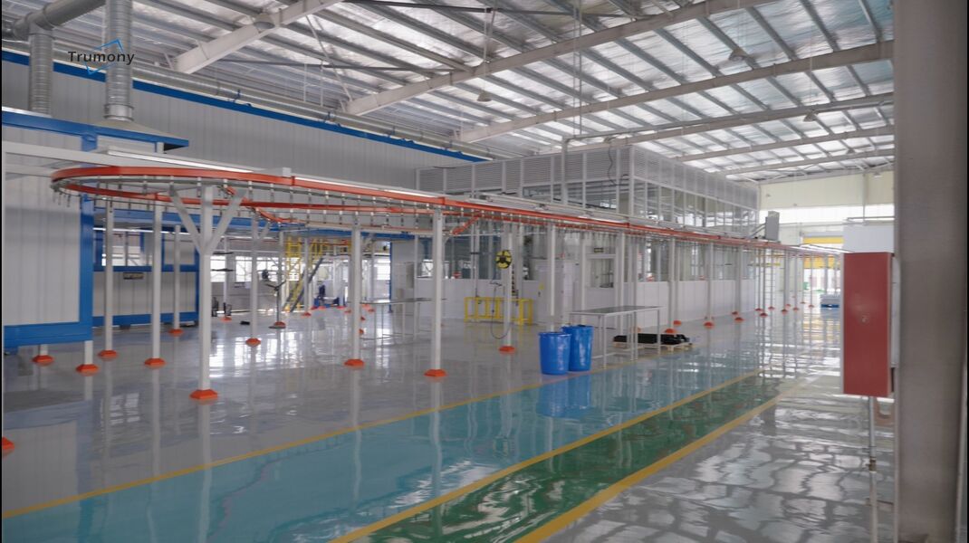 Trumony Aluminum Limited linha de produção do fabricante