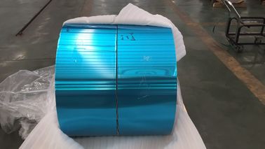 A cor azul 8011 H22 0.14mm*270mm Finstock hidrófilo revestiu folha de alumínio/de alumínio