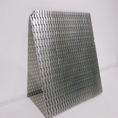 Radiador de alumínio que refrigera a peça sobresselente Louvered do permutador de calor das aletas