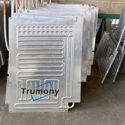 Evaporador ligado refrigerando do rolo de alumínio da solução da bateria para o veículo elétrico
