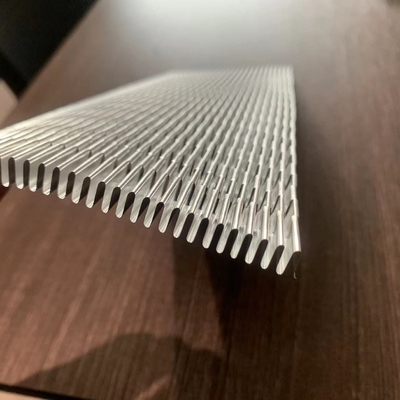 Peças de trocador de calor de filhotes de alumínio de tubo plano de microcanal de resfriador de ar peças personalizadas para evaporador de radiador