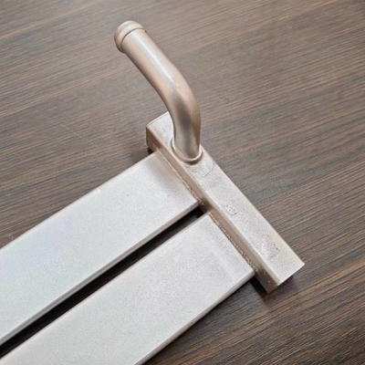 Caminhão pesado Modulo de refrigeração de bateria prismática Placa de refrigeração de micro-canais de alumínio extrudido