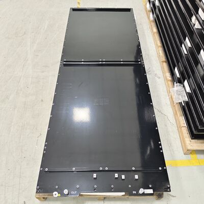 Qualidade Placa de refrigeração líquida de alumínio estampada personalizada com brasagem contínua para armazenamento de energia e gerenciamento térmico IGBT Fábrica
