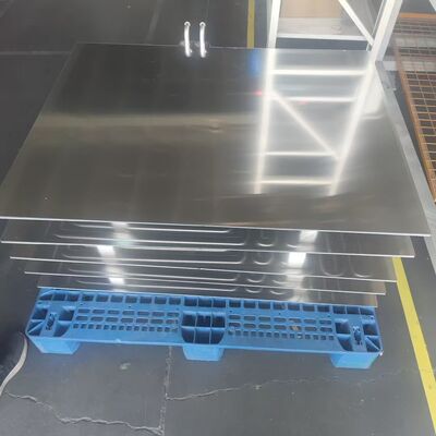 Qualidade Placa fria líquida de alumínio estampado de engenharia personalizada para serviços públicos e comerciais BESS Fábrica