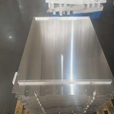 Qualidade Placa de refrigeração líquida de alumínio laçado a vácuo 3003 6061 liga IP67 Bateria isolada Placa de refrigeração para armazenamento de energia ESS EV Fábrica