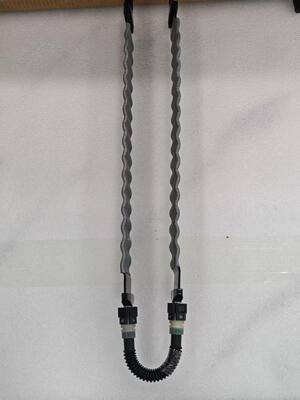 Qualidade Fita serpentina de alumínio/tubo de cobra para 21700 células com almofadas térmicas Fábrica