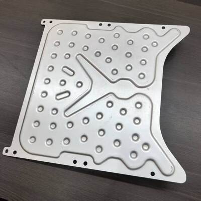 Qualidade Placa de resfriamento líquido de alumínio leve para módulo de bateria de célula de bolsa 450x350mm Fábrica