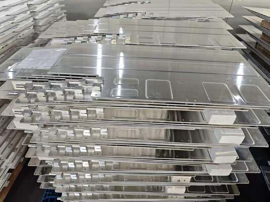 Qualidade Stamped Brazed Water Cooling Plate 900x550x12mm For Data Center Liquid Cooling Fábrica